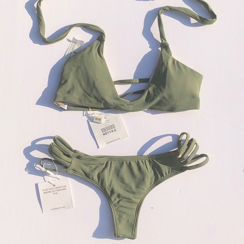Midori CROATIA TOP/TAVARUA BOTTOM OLIVE S